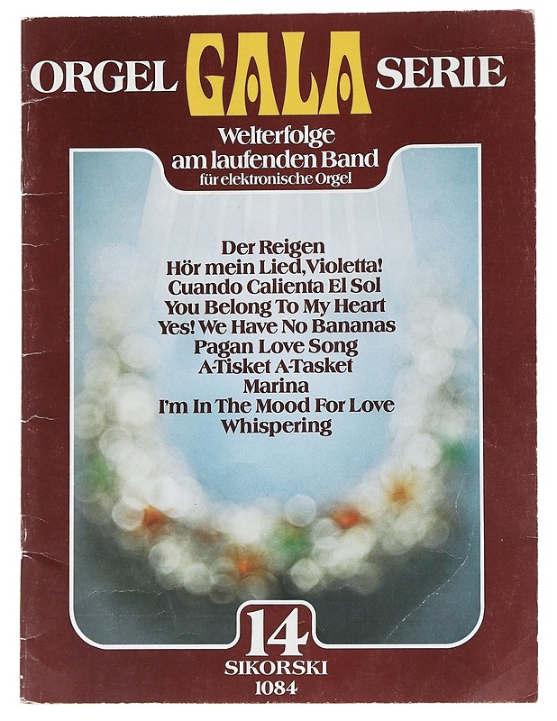 Orgel gala serie : Nro: 14 - Musiikki- ja elokuvakirjat - 10105539571 - 0