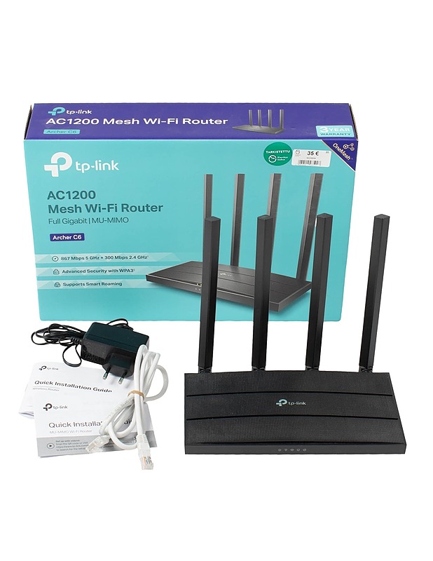 TP-LINK AC1200 Mesh WiFi -reititin - Muu elektroniikka - 10105539583 - 0