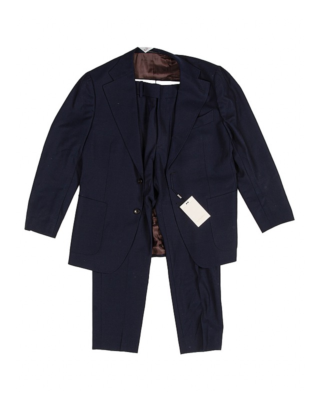 SUITSUPPLY Havana patch wide lapel puku, 44S - Miesten puvut - 10105539591 - 0