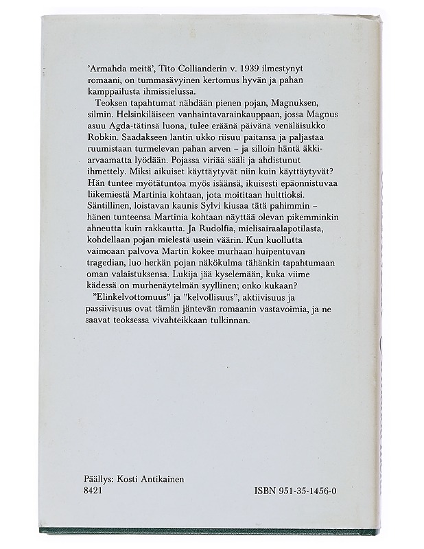 Armahda meitä : romaani - Colliander, Tito - Romaanit ja novellit - 10105539601 - 1