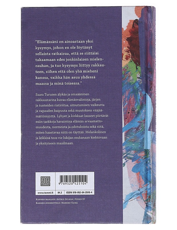 Järjettömiä asioita - Saara Turunen - Romaanit ja novellit - 10105539605 - 1