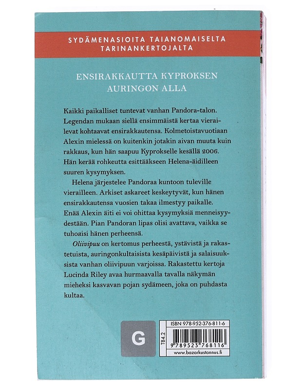 Oliivipuu - Riley, Lucinda - Romaanit ja novellit - 10105539662 - 1