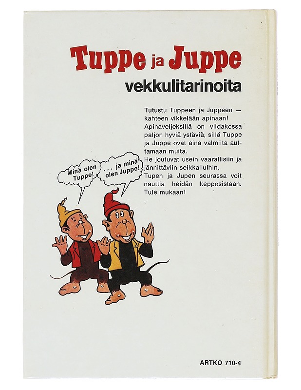 Tuppe ja Juppe auttavat norsua - Arnoldus, Henri - Lastenkirjat - 10105539663 - 1