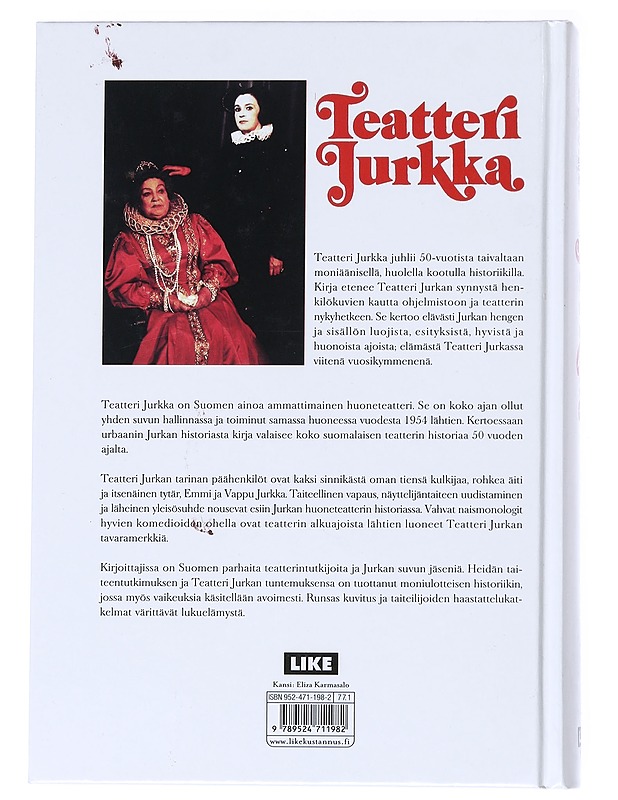 Jurkka : teatteri huoneessa - Harju, Hannu - Elämäkerrat ja muistelmat - 10105539722 - 1