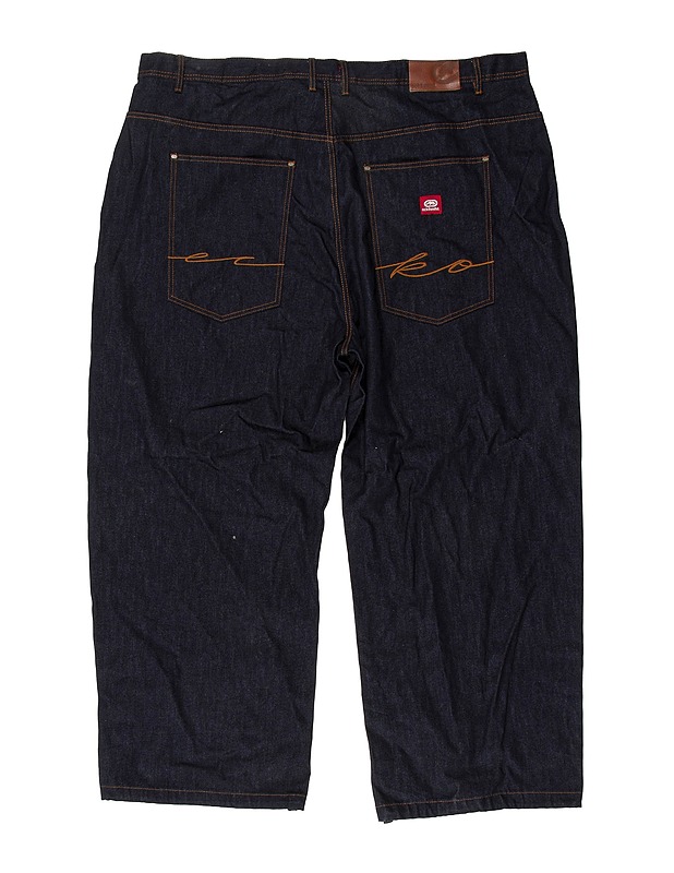 ECKÖ UNLTD. Blue raw baggy fit farkut, W50/L34 - Miesten housut ja shortsit - 10105539731 - 1