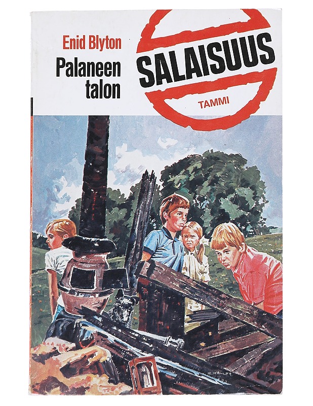Palaneen talon salaisuus - Blyton, Enid - Nuorten kirjat - 10105539750 - 0