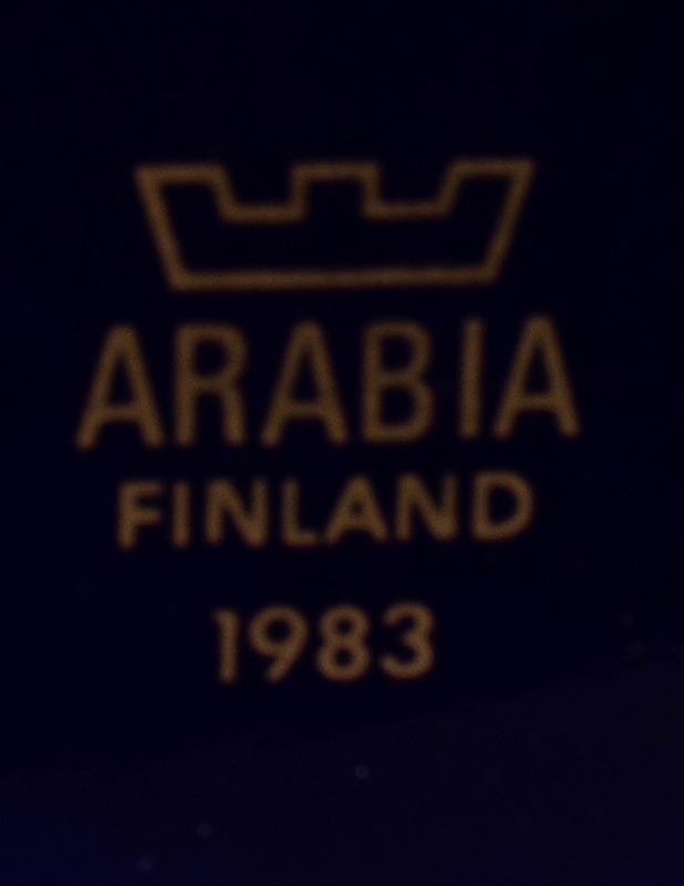 ARABIA seinälautanen - P.E. Svinhufvud 1931 - 1937 - Designsuosikit - 10105539794 - 2