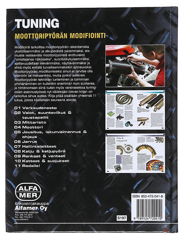 Tuning : Moottoripyörän modifiointi - Gill, Pete - Tietokirjat ja oppaat - 10105539795 - 1