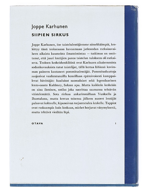 Siipien sirkus - Karhunen, Joppe - Romaanit ja novellit - 10105539798 - 1