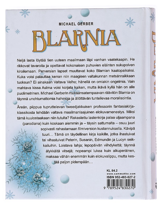 Blarnia - Gerber, Michael - Nuorten kirjat - 10105539799 - 1