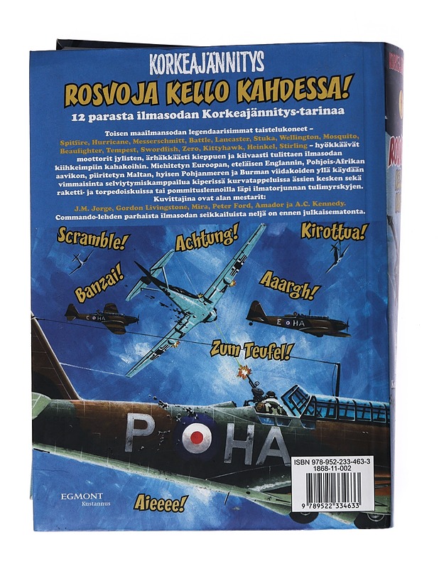 Rosvoja kello kahdessa! : 12 parasta ilmasodan Korkeajännitys-tarinaa - Alanen, Anssi - Sarjakuvat - 10105539827 - 1