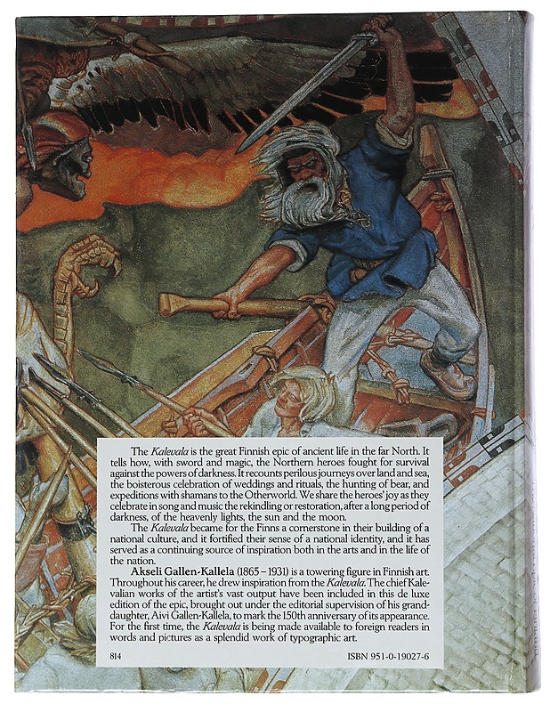Kalevala - Gallen-Kallela, Akseli - Runot ja näytelmät - 10105539903 - 1