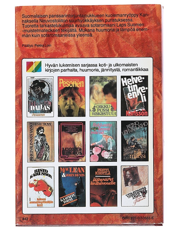 Teräsmyrsky : romaani - Taisto Huuskonen - Romaanit ja novellit - 10105540086 - 1
