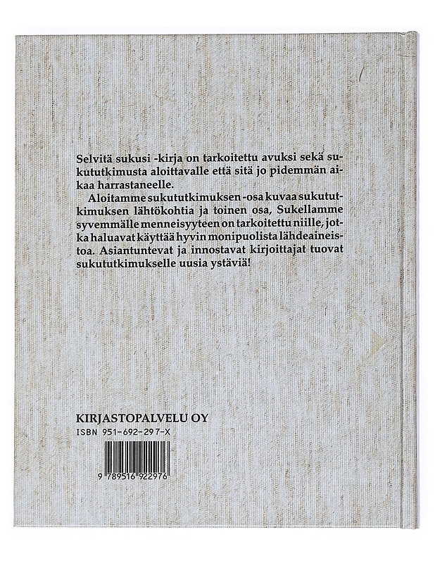 Selvitä sukusi - Putkonen, Marja-Liisa - Tietokirjat ja oppaat - 10105540110 - 1