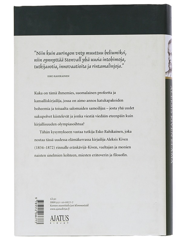 Metsän poika; Aleksis Kiven elämä - Esko Rahikainen - Elämäkerrat ja muistelmat - 10105540123 - 1
