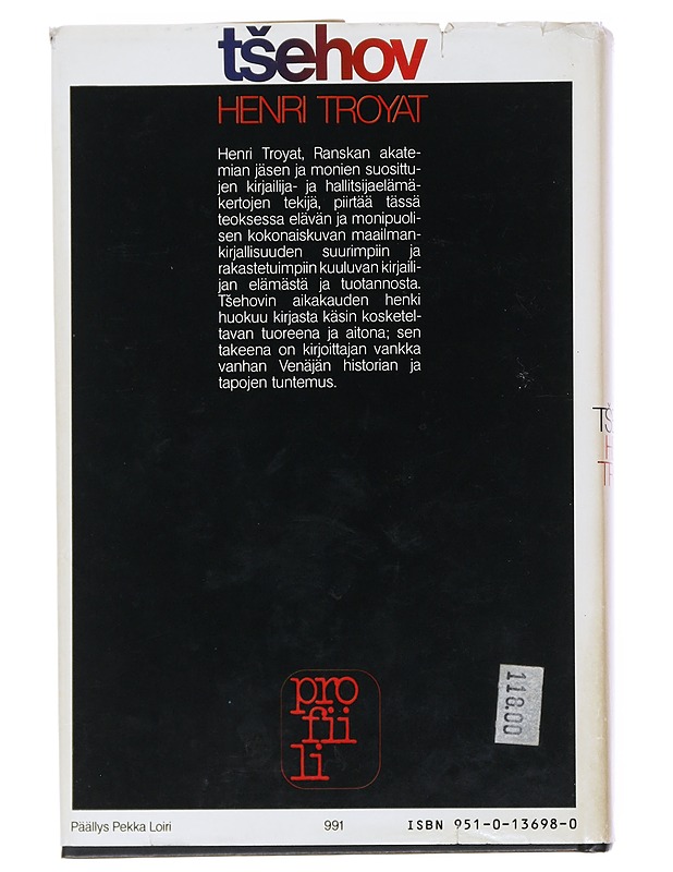 Anton Tsehov - Troyat, Henri - Romaanit ja novellit - 10105540143 - 1
