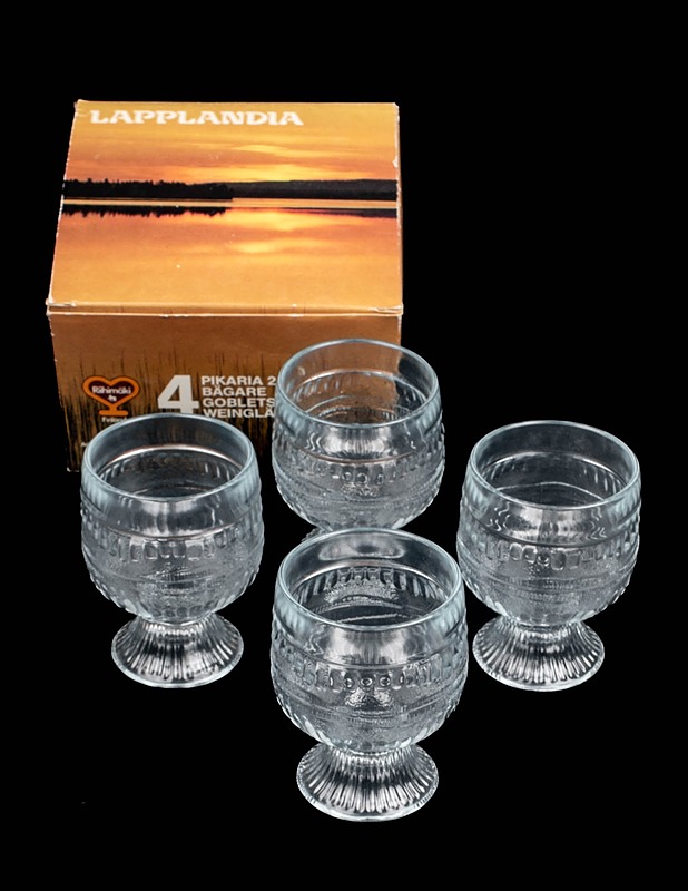 RIIHIMÄEN LASI Lapplandia juomalasit, 4 kpl - Designsuosikit - 10105540242 - 0