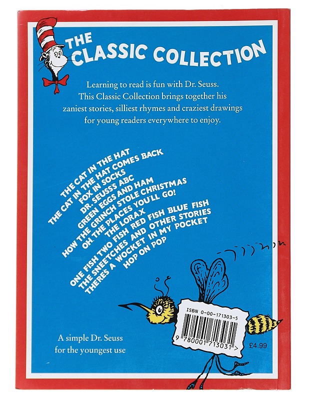 The cat in the hat - Seuss - Lastenkirjat - 10105540293 - 1