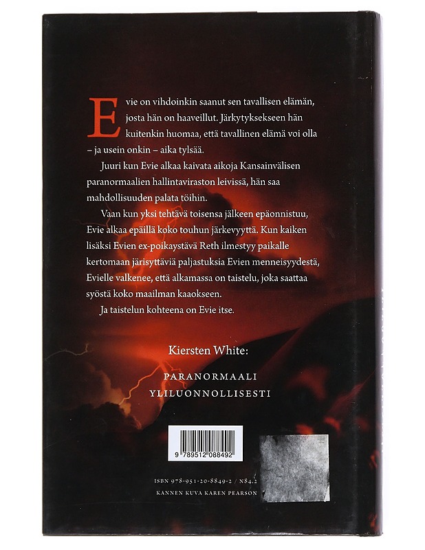 Yliluonnollisesti - White, Kiersten - Romaanit ja novellit - 10105540329 - 1