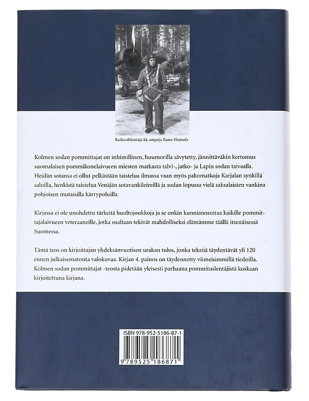 Kolmen sodan pommittajat - Matti Hämäläinen - Historiakirjat - 10105540344 - 1