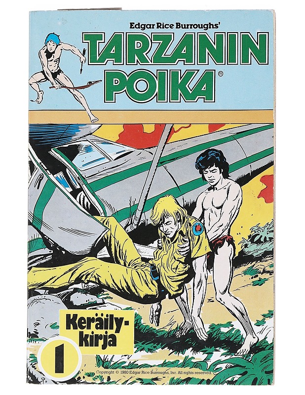 Tarzanin poika Keräilykirja - Edgar Rice Burroughs - Sarjakuvat - 10105540398 - 0