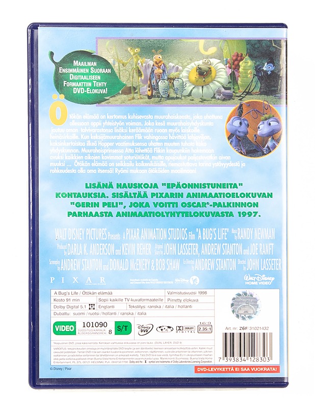 Ötökän Elämää - DVD - DVD-elokuvat - 10105540422 - 1