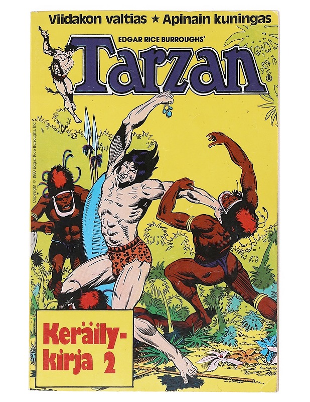 Tarzan Viidakon valtias Apinain kuningas Keräilykirja 2 - Edgar Rice Burroughs - Sarjakuvat - 10105540449 - 0