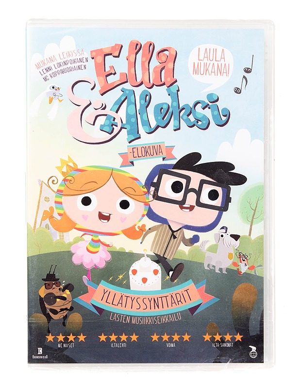 Ella et Aleksi-elokuva: Yllätyssynttärit - DVD - DVD-elokuvat - 10105540456 - 0