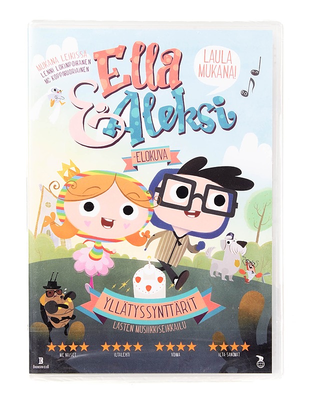 Ella et Aleksi-elokuva: Yllätyssynttärit - DVD - DVD-elokuvat - 10105540459 - 0