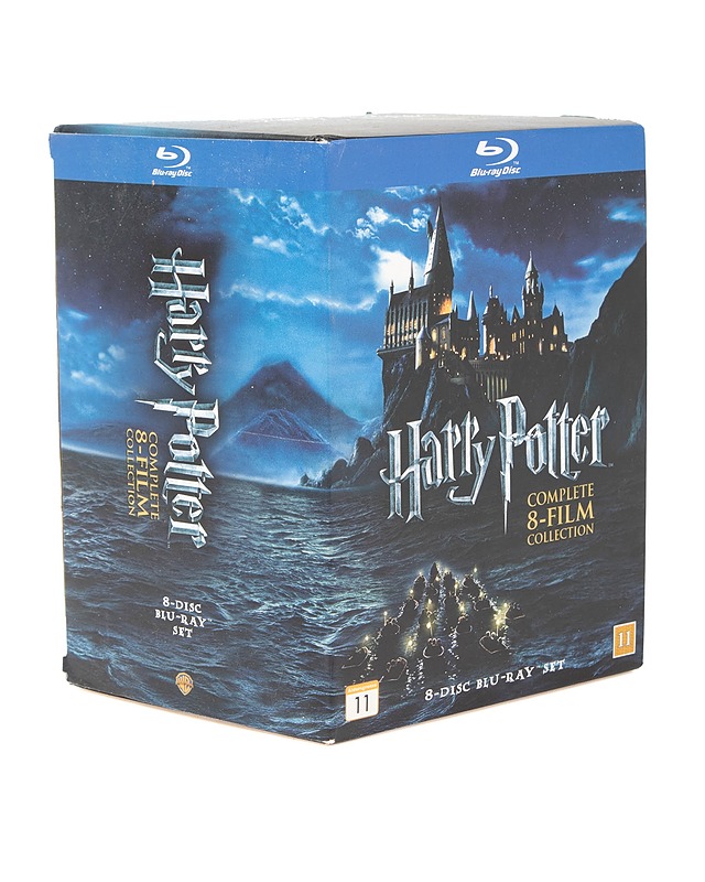 Harry Potter Complete 8-Film Collection - Blu-ray - Blu-ray-levyt - 10105540494 - 0