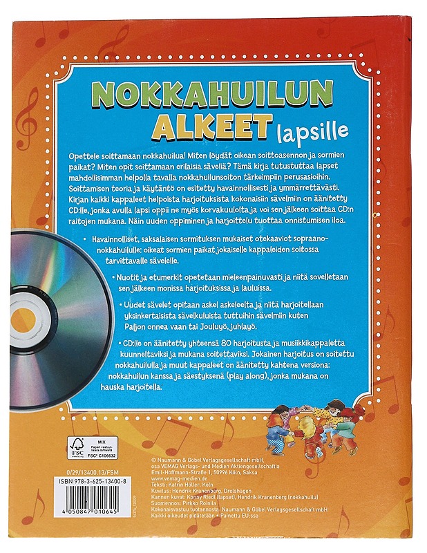 Nokkahuilun alkeet lapsille - Höller, Katrin - Harrastekirjat - 10105540497 - 1