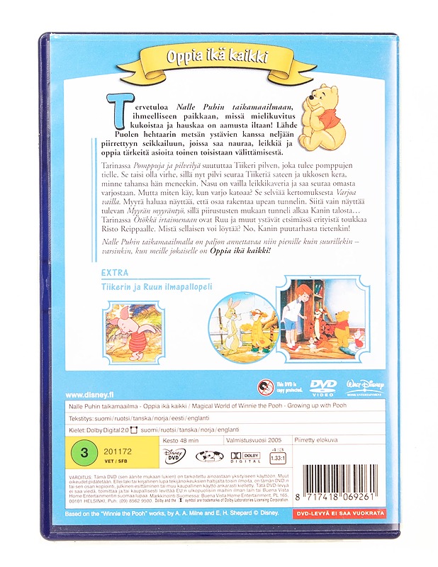 Nalle Puhin Taikamaailma: Oppia Ikä Kaikki - DVD - DVD-elokuvat - 10105540510 - 1