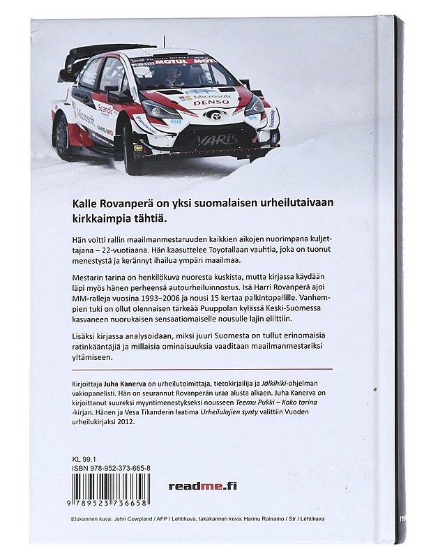 Kalle Rovanperä : mestarin tarina - Kanerva, Juha - Elämäkerrat ja muistelmat - 10105540535 - 1