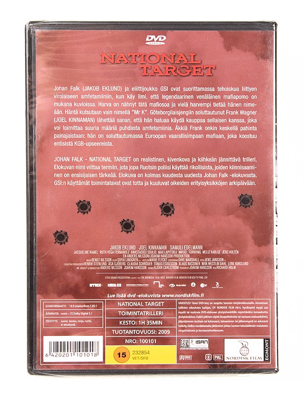 Johan Falk: National - DVD - DVD-elokuvat - 10105540542 - 1