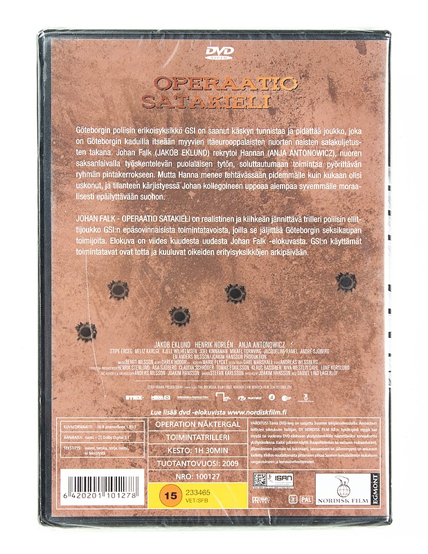 Johan Falk: Operaatio Satakieli - DVD - DVD-elokuvat - 10105540545 - 1