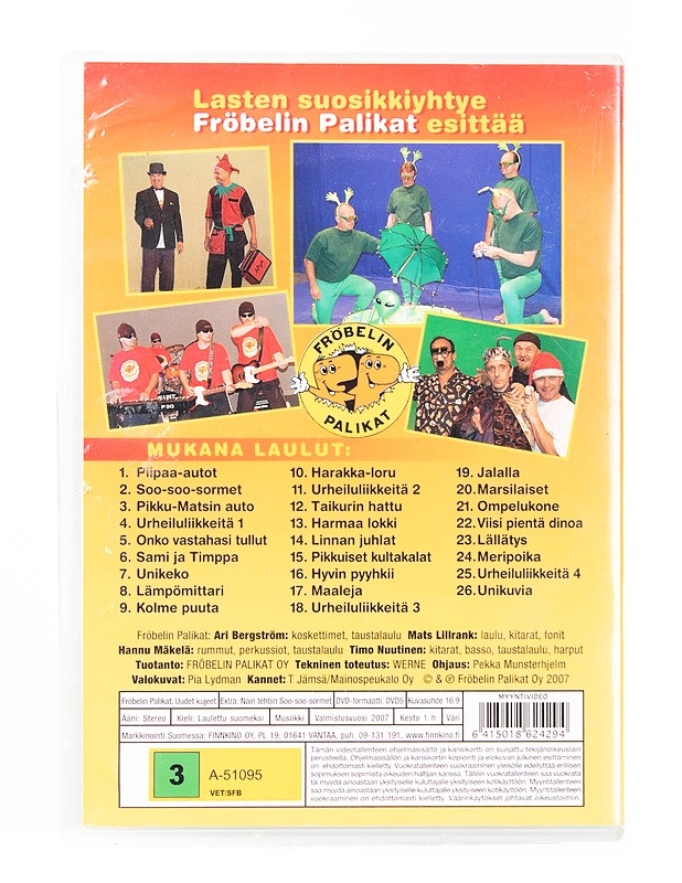Fröbelin Palikat: Uudet Kujeet - DVD - DVD-elokuvat - 10105540552 - 1