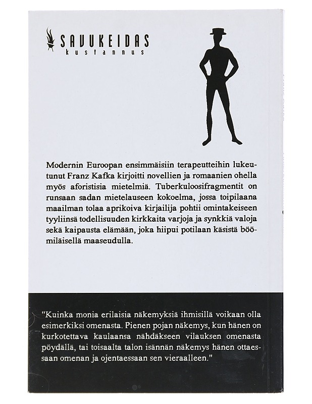 Tuberkuloosifragmentit - Franz Kafka - Kaunokirjallisuus - 10105540563 - 1