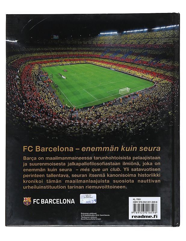 Barça : FC Barcelona - menestystarina - Balagué, Guillem - Historiakirjat - 10105540568 - 1