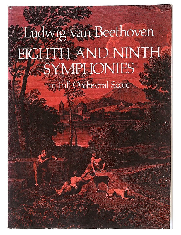 Eighth and ninth symphonies in full orchestral score - Ludvig van Beethoven - Musiikki- ja elokuvakirjat - 10105540598 - 0