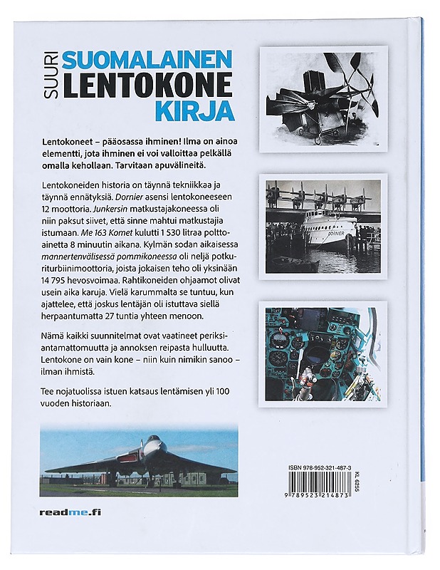 Suuri suomalainen lentokonekirja - Pekka Myyry - Historiakirjat - 10105540604 - 1