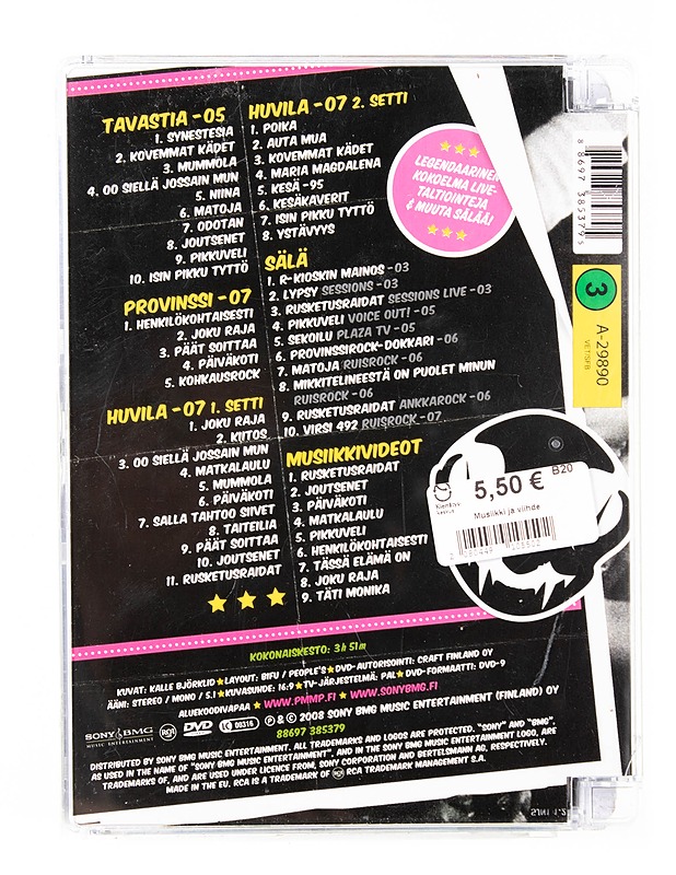 PMMP Kuulkaas Live! - DVD - DVD-elokuvat - 10105540606 - 1
