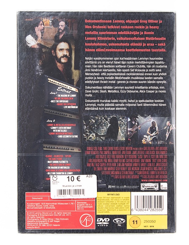 Lemmy - DVD - DVD-elokuvat - 10105540608 - 1