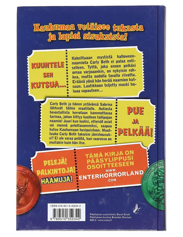 Noidutun naamion nauru - Stine, R. L. - Romaanit ja novellit - 10105540668 - 1
