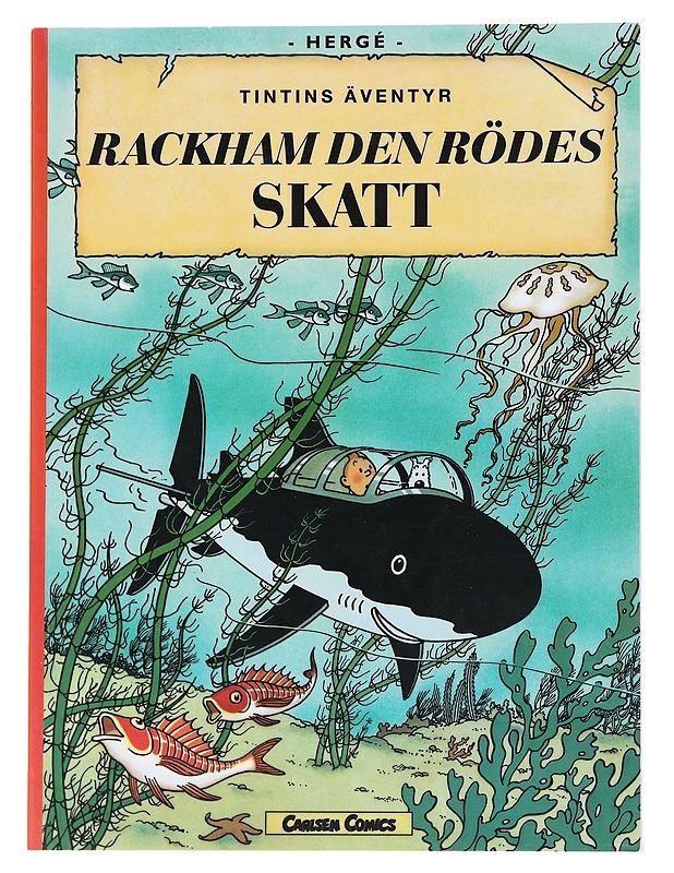 Tintins äventyr; Rackham den Rödes skatt - Hergé - Sarjakuvat - 10105540713 - 0