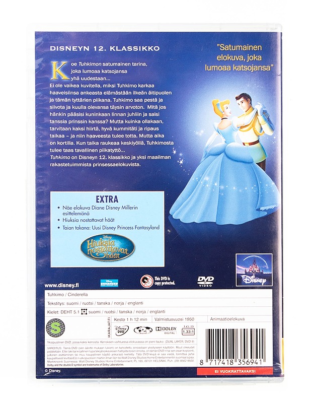 Tuhkimo - DVD - DVD-elokuvat - 10105540715 - 1