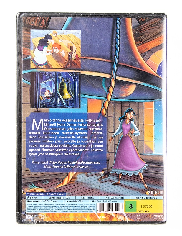 Notre Damen Kellonsoittaja - DVD - DVD-elokuvat - 10105540725 - 1