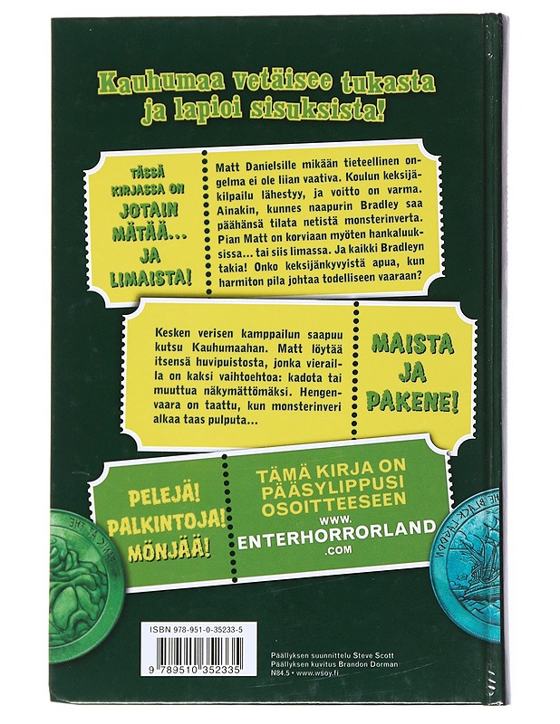 Goosebumps Kauhumaa: Monsterinverta aamiaiseksi! - Stine, R. L. - Romaanit ja novellit - 10105540733 - 1
