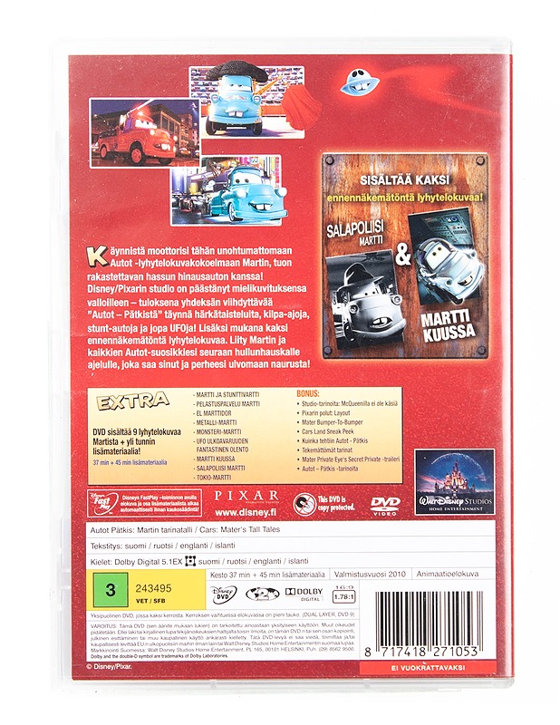 Martin Tarinatalli - Blu-Ray - DVD-elokuvat - 10105540734 - 1