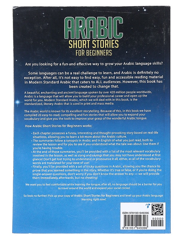 Arabic short stories for beginners - Tietokirjat - 10105540773 - 1