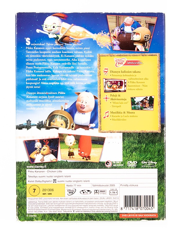 Pikku Kananen - DVD - DVD-elokuvat - 10105540783 - 1